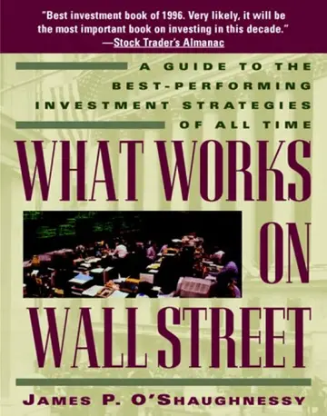 Cover of What Works on Wall Street