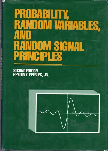 Cover of Probability, Random Variables and Random Signal Principles