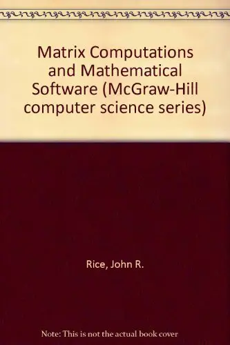 Cover of Matrix Computations and Mathematical Software