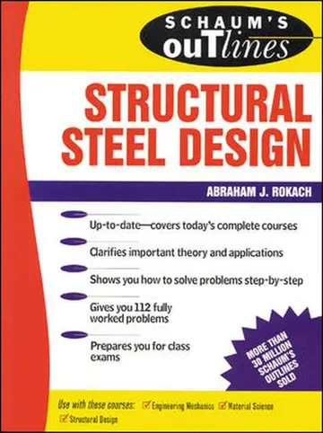 Cover of Schaum's Outline of Theory and Problems of Structural Steel Design