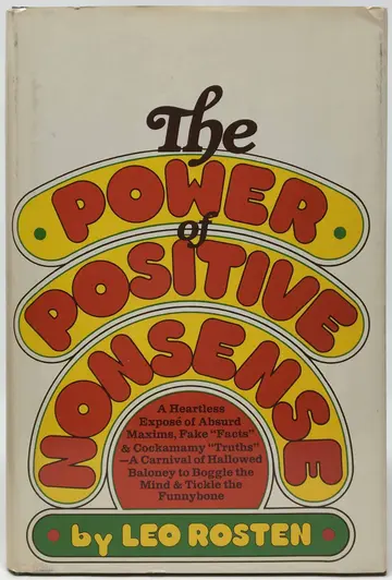 Cover of The Power of Positive Nonsense