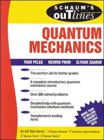 Cover of Schaum's Outline of Quantum Mechanics