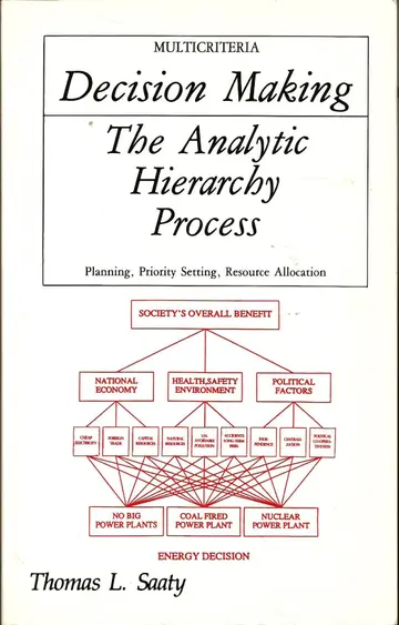 Cover of Analytic Hierarchy Process