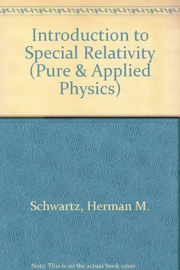 Cover of Introduction to Special Relativity