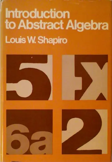 Cover of Introduction to Abstract Algebra