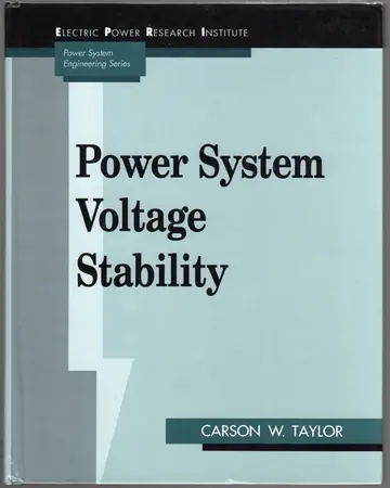 Cover of Power System Voltage Stability