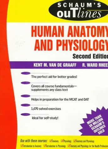 Cover of Schaum's Outline of Theory and Problems of Human Anatomy and Physiology