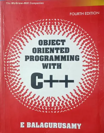 Cover of Object Oriented Programming with C