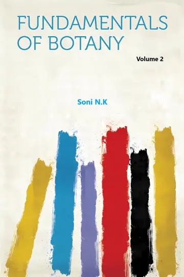Cover of Fundamentals of Botany - Vol. 2