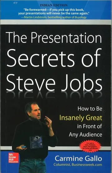 Cover of Presentation Secrets of Steve Jobs