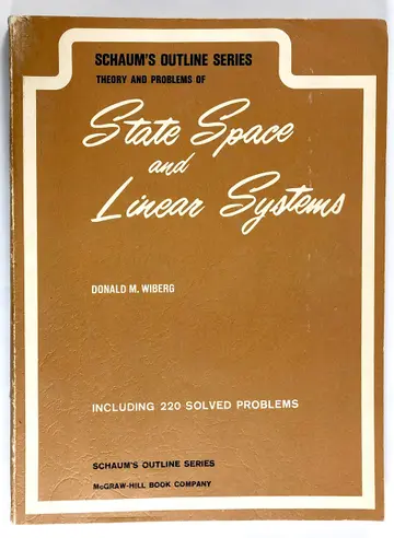 Cover of State Space and Linear Systems