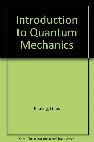 Cover of Introduction to Quantum Mechanics