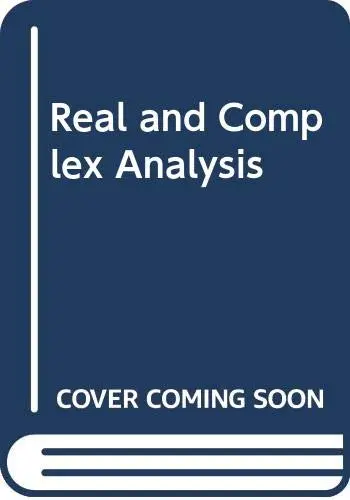 Cover of Real and Complex Analysis
