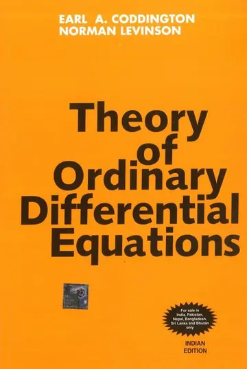 Cover of Theory of Ordinary Differential Equations