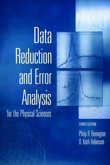 Cover of Data Reduction and Error Analysis for the Physical Sciences