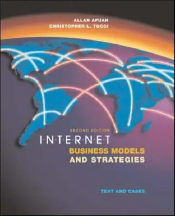 Cover of Internet Business Models and Strategies