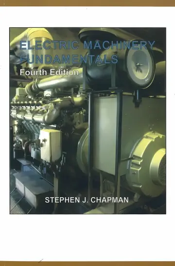 Cover of Electric Machinery Fundamentals