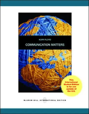 Cover of Communication Matters