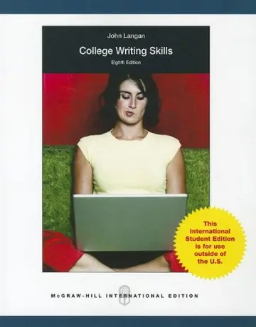 Cover of College Writing Skills