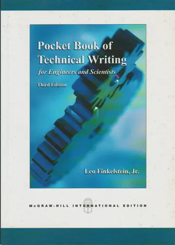 Cover of Pocket Book of Technical Writing for Engineers & Scientists