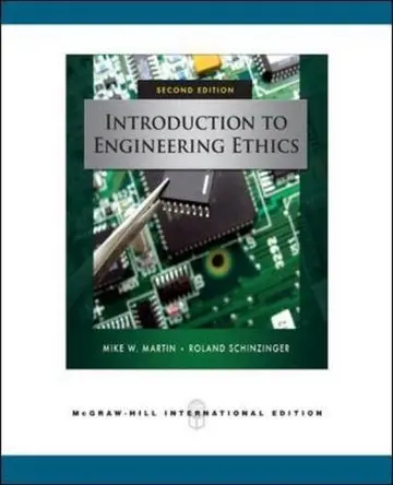 Cover of Introduction to Engineering Ethics