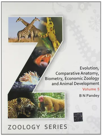 Cover of Evolution, Comparative Anatomy, Biometry, Economic Zoology and Animal Development - Vol.5