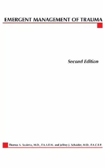 Cover of Emergent Management of Trauma