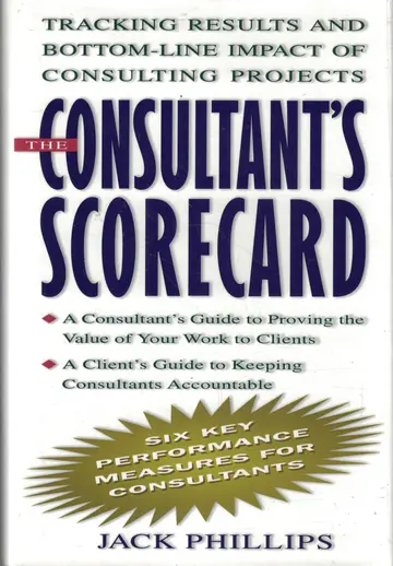 Cover of The Consultant's Scorecard