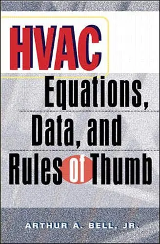 Cover of Hvac Equations, Data, and Rules of Thumb
