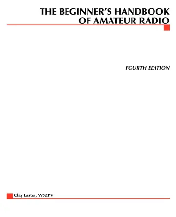 Cover of The Beginner's Handbook of Amateur Radio