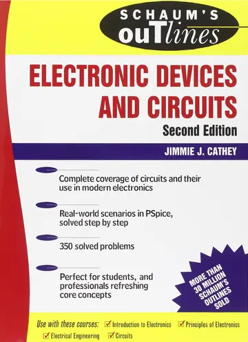 Cover of Schaum's Outline of Electronic Devices and Circuits, Second Edition