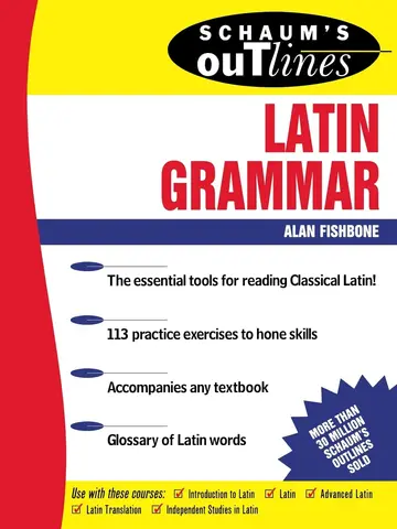 Cover of Schaum's Outline of Latin Grammar