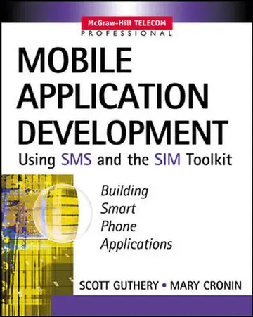 Cover of Mobile Application Development with Sms and Sim Toolkit