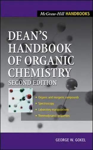 Cover of Dean's Handbook of Organic Chemistry