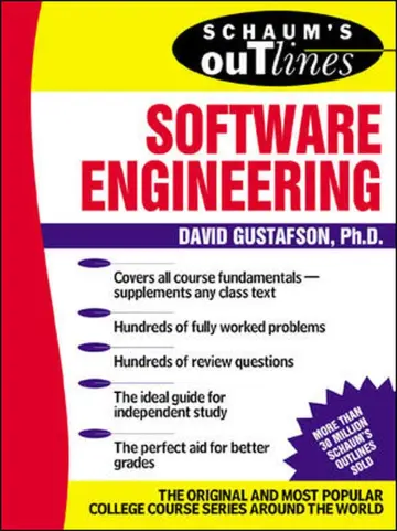 Cover of Schaum's Outline of Theory and Problems of Software Engineering