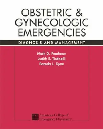 Cover of Obstetric & Gynecologic Emergencies