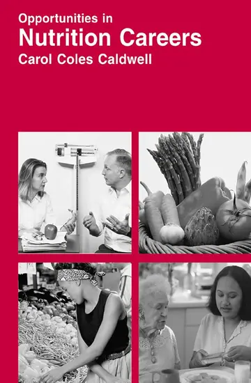 Cover of Opportunities in Nutrition Careers Revised Edition