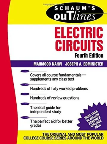 Cover of Schaum's Outline of Electric Circuts