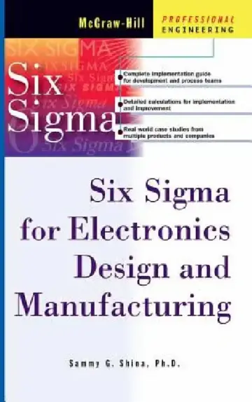 Cover of Six SIGMA for Electronics Design and Manufacturing