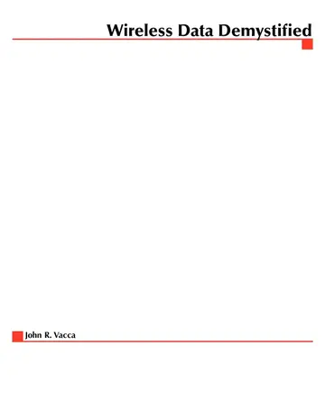 Cover of Wireless Data Demystified