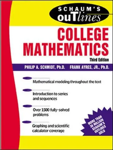 Cover of Schaum's Outline of College Mathematics