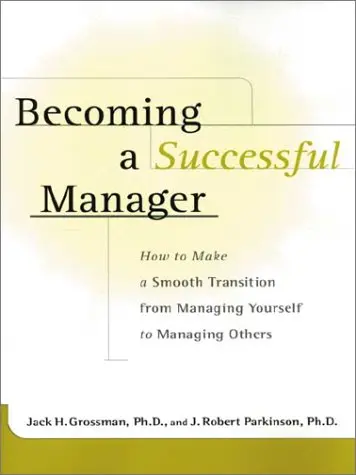 Cover of Becoming a Successful Manager