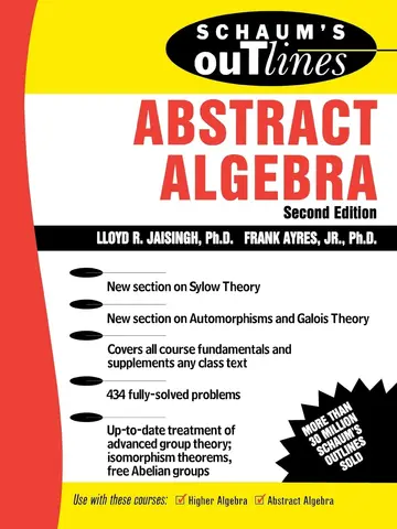 Cover of Schaum's Outline of Abstract Algebra
