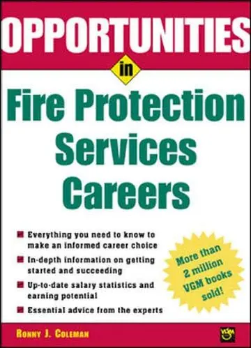 Cover of Opportunities in Fire Protection Services Careers