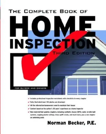 Cover of The Complete Book of Home Inspection