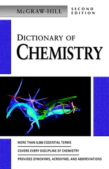 Cover of Dictionary of Chemistry
