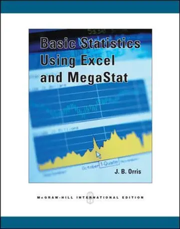 Cover of Basic Statistics Using Excel and Megastat with Cd (Ie)