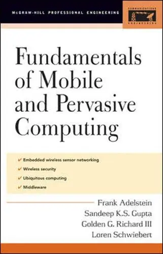 Cover of Fundamentals of Mobile and Pervasive Computing