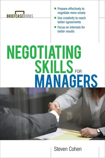 Cover of Negotiating Skills for Managers