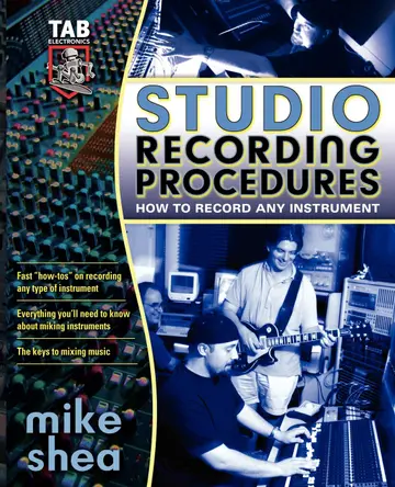 Cover of Studio Recording Procedures